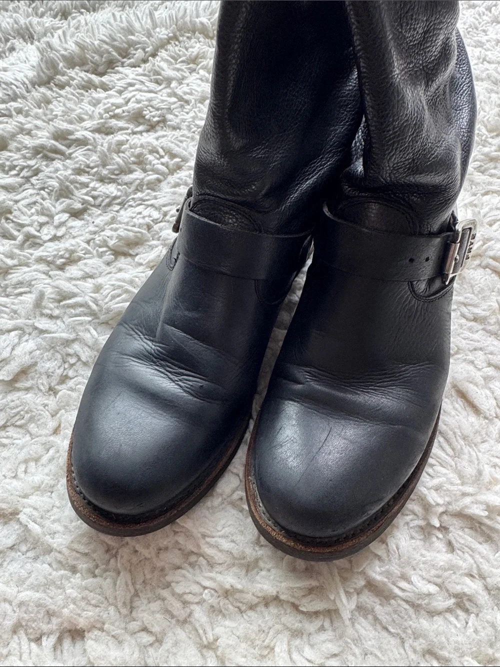 Frye Veronica Leather Booties